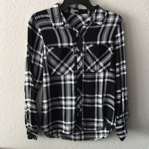 Black flannel